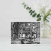 Haus der Schatten, Kabinettkarte Postkarte (Stehend Vorderseite)