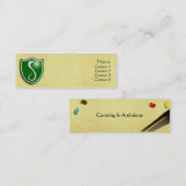 Haus der Schlangen-Visitenkarte Mini Visitenkarte (Vorne/Hinten)