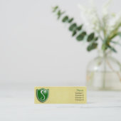 Haus der Schlangen-Visitenkarte Mini Visitenkarte (Stehend Vorderseite)