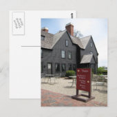 Haus der sieben Gables Postkarte (Vorne/Hinten)