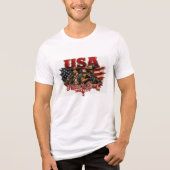 Haus der Tapferen Tri-Blend Shirt (Vorderseite)