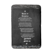 Haus der Täuschung Badematte (Vorderseite Vertikal)