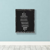 Haus der Täuschung Leinwanddruck (Insitu (Holzboden))