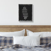 Haus der Täuschung Leinwanddruck (Insitu (Schlafzimmer))