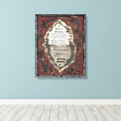 Haus der Täuschung Leinwanddruck (Insitu (Holzboden))