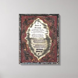 Haus der Täuschung Leinwanddruck