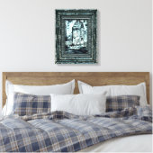Haus der Täuschung Leinwanddruck (Insitu (Schlafzimmer))