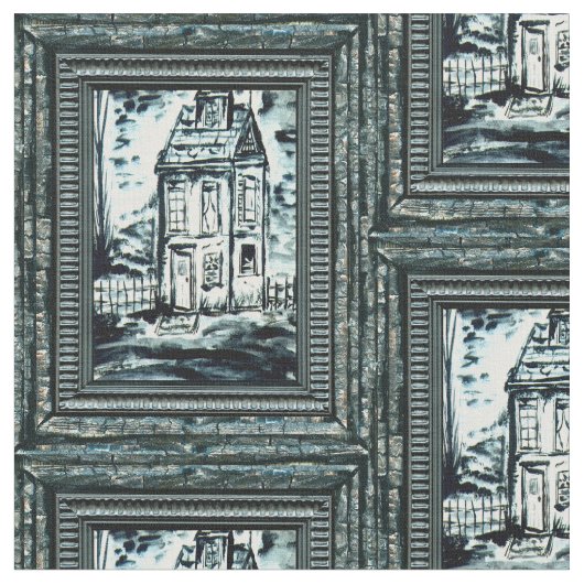 Haus der Täuschung Stoff (Nahaufnahme)