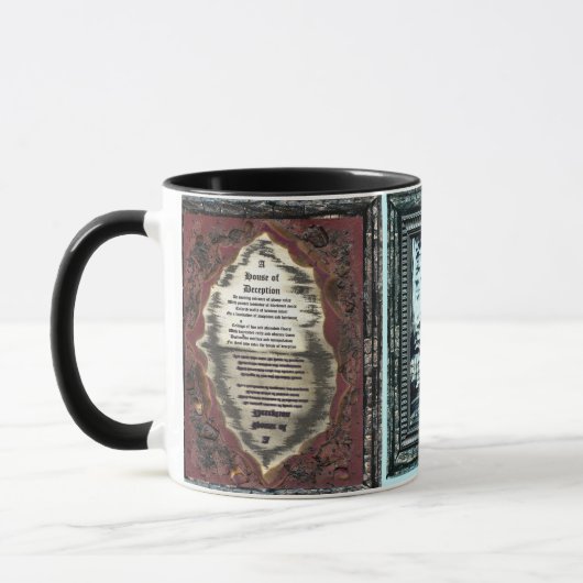 Haus der Täuschung Tasse (Links)