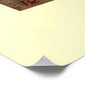 Haus der Vestal-Jungfrauen Poster (Ecke)