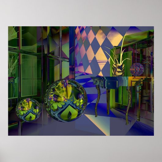 Haus des aufgehenden Sonnenplakats Poster (Vorne)