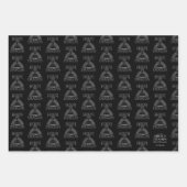 HAUS DES DRAGON Throne Geschenkpapier Set (Vorderseite)