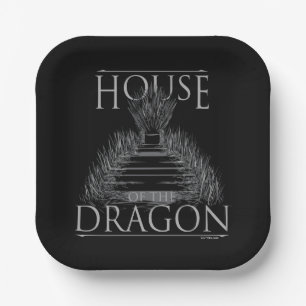 HAUS DES DRAGON Throne Pappteller
