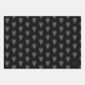 HAUS DES DRAGONS | Balerion Skull Diamond Geschenkpapier Set (Vorderseite 3)