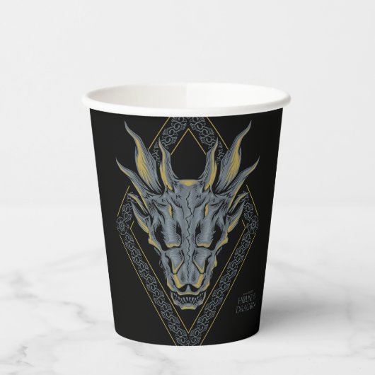 HAUS DES DRAGONS | Balerion Skull Diamond Pappbecher (Links)