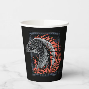 HAUS DES DRAGONS   Flame Dragon Paper Cups Pappbecher