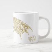 HAUS DES DRAGONS | Flügeliges Targaryen-Wappen Jumbo-Tasse (Rechts)