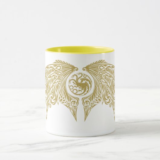 HAUS DES DRAGONS | Flügeliges Targaryen-Wappen Tasse (Zentrum)