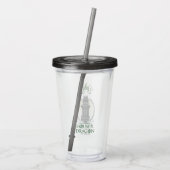 HAUS DES DRAGONS | House Hightower Sigil Acryltrinkbecher (Rückseite)