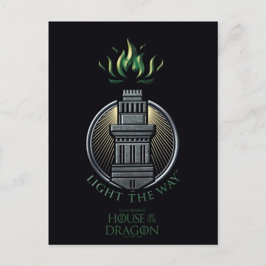 HAUS DES DRAGONS | House Hightower Sigil Postkarte (Vorderseite)