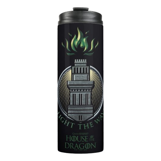 HAUS DES DRAGONS | House Hightower Sigil Thermosbecher (Vorderseite)