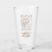 HAUS DES DRAGONS | House Targaryen Sigil Glas (Rückseite)