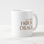 HAUS DES DRAGONS | House Targaryen Sigil Jumbo-Tasse (Vorderseite Rechts)