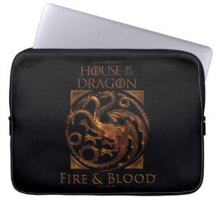 HAUS DES DRAGONS   House Targaryen Sigil Laptopschutzhülle