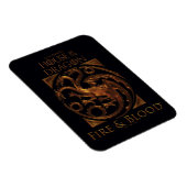 HAUS DES DRAGONS | House Targaryen Sigil Magnet (Rechte Seite)