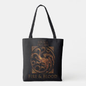 HAUS DES DRAGONS | House Targaryen Sigil Tasche (Rückseite)