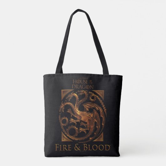 HAUS DES DRAGONS | House Targaryen Sigil Tasche (Rückseite)