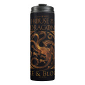 HAUS DES DRAGONS | House Targaryen Sigil Thermosbecher (Vorderseite)