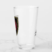 HAUS DES DRAGONS | House Targaryen Wappen Glas (Links)