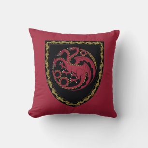 HAUS DES DRAGONS House Targaryen Wappen Kissen