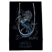 HAUS DES DRAGONS | House Velaryon Sigil Mittlere Geschenktüte (Rückseite)