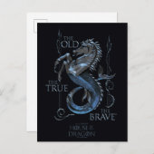 HAUS DES DRAGONS | House Velaryon Sigil Postkarte (Vorne/Hinten)
