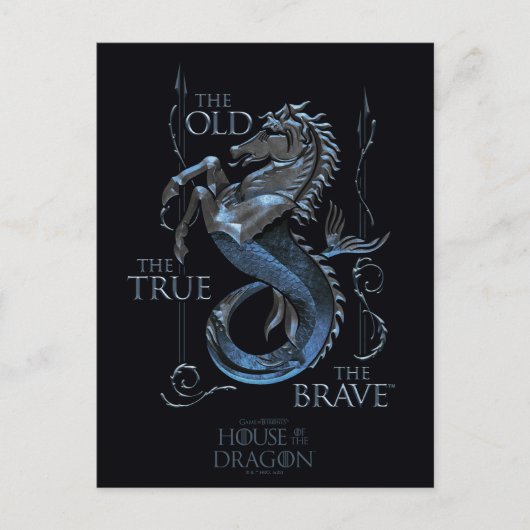 HAUS DES DRAGONS | House Velaryon Sigil Postkarte (Vorderseite)