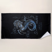 HAUS DES DRAGONS | House Velaryon Sigil Strandtuch (Vorderseite)