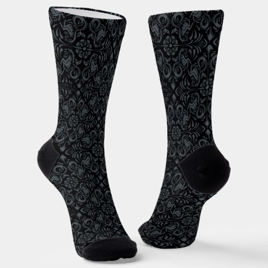 HAUS DES DRAGONS | Velaryon Diamond Pattern Soc Socken (Gewinkelt)