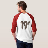 HAUS DES KLASSISCHEN BASEBALL-T-SHIRTS T-Shirt (Schwarz voll)