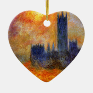Haus des Parlaments Sun - Claude Monet Keramikornament