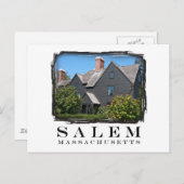 Haus des Sieben Gable Postkarte (Vorne/Hinten)