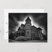 Haus des Todes, Kabinettskarte Postkarte (Vorne/Hinten)