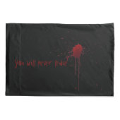 Haus des Todes Kissenbezug (Rückseite-Links)