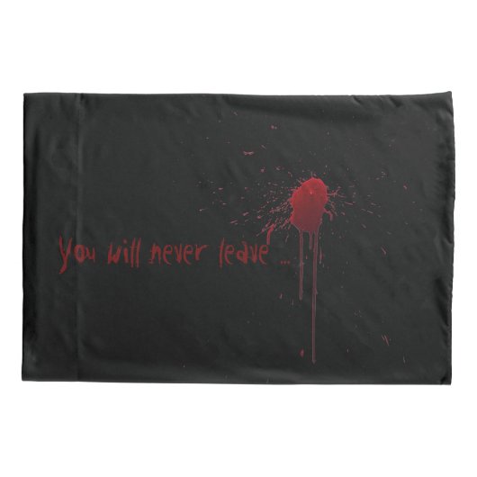 Haus des Todes Kissenbezug (Rückseite-Links)