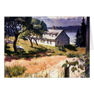 Haus durch den See