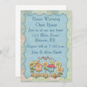 Haus-Erwärmung Einladung (Vorne/Hinten)