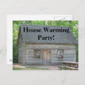 Haus Erwärmung Party! Einladungspostkarte (Vorne/Hinten)