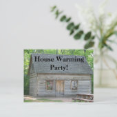 Haus Erwärmung Party! Einladungspostkarte (Stehend Vorderseite)