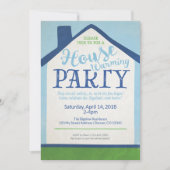 Haus-Erwärmungs-Party Einladung (Vorderseite)